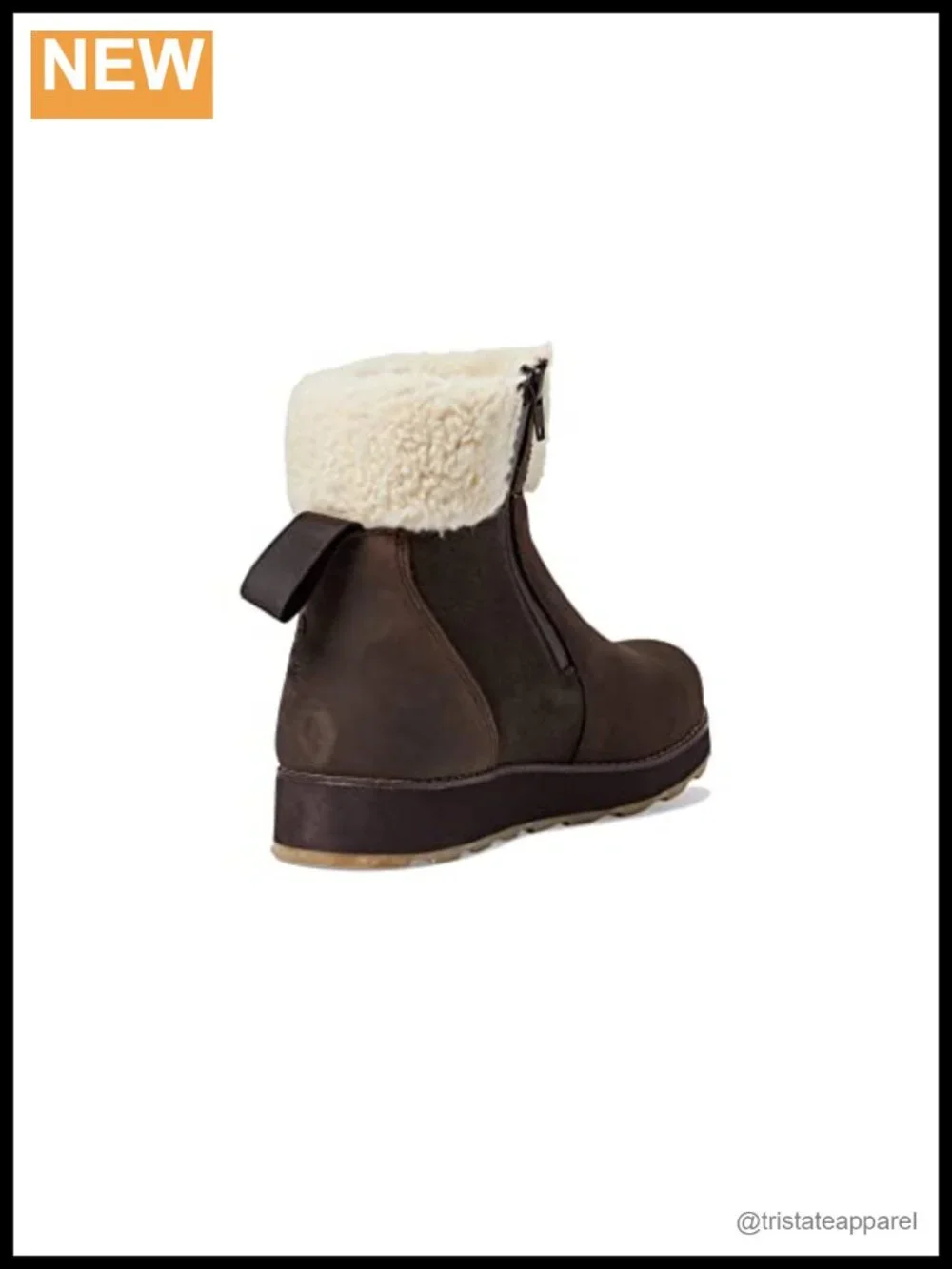 Kamik Ariel F Zip Waterproof Suede Ankle Bootie